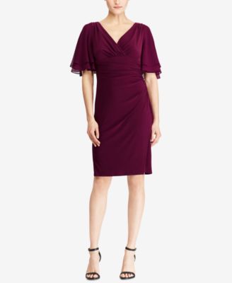 ralph lauren exotic ruby dress